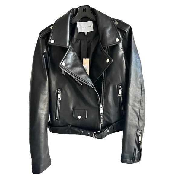 NWT Rebecca Minkoff Biker Jacket - Picture 1 of 6